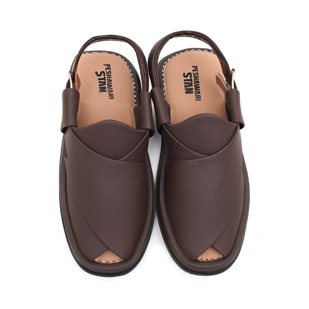 LEATHER PESHAWARI CHAPPAL - USG0002 - EXPRESSO