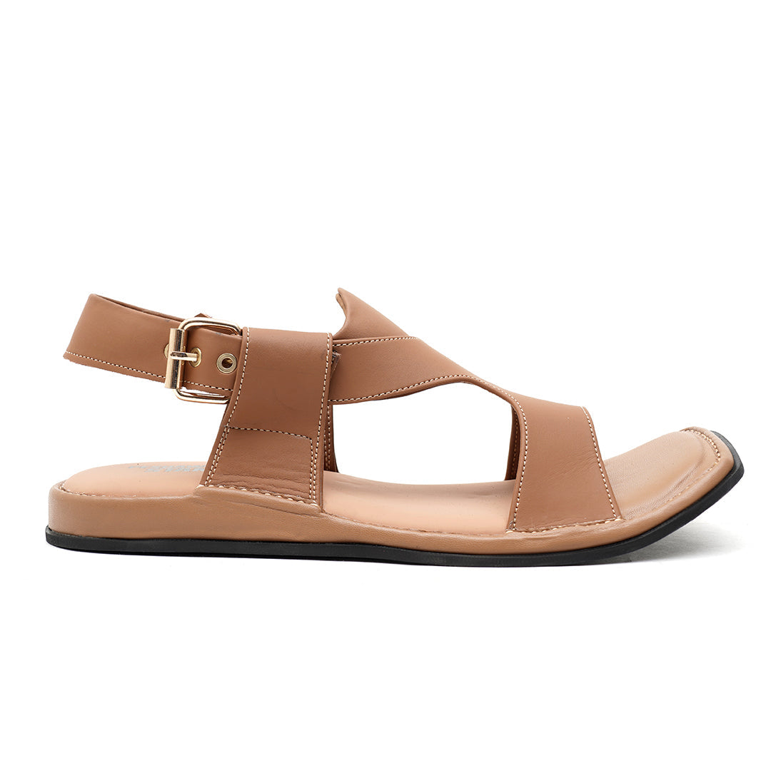 LEATHER PESHAWARI CHAPPAL - USG0004 - TAN