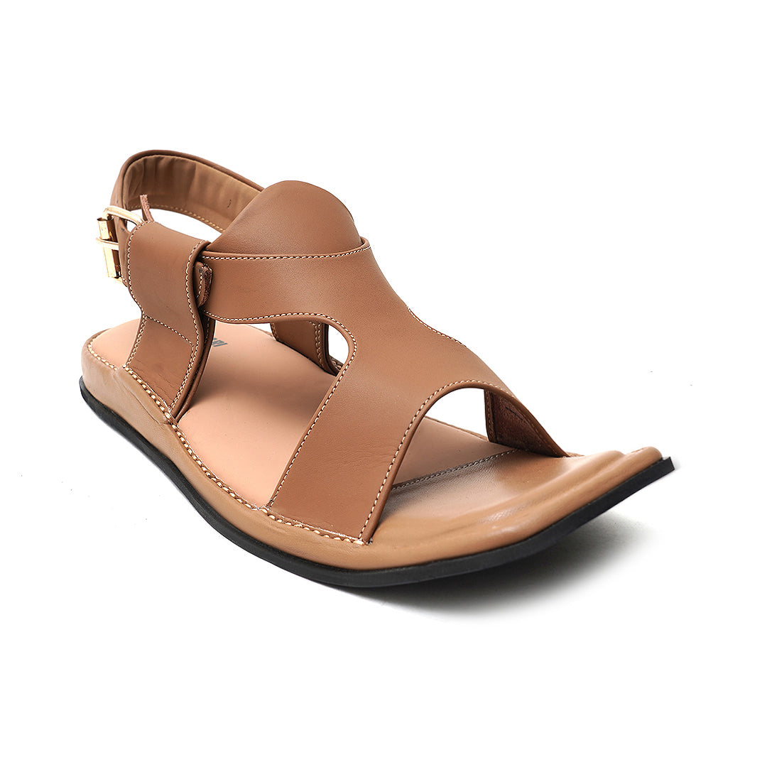 LEATHER PESHAWARI CHAPPAL - USG0004 - TAN